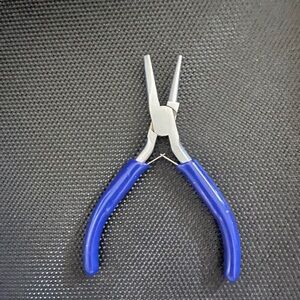 Blue Handled Round Nose Pliers